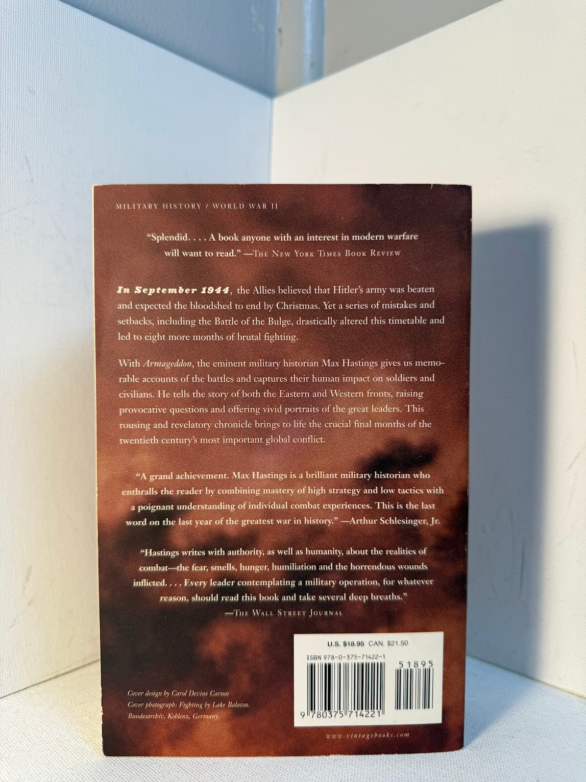 Armageddon - The Battle for Germany by Max Hastings