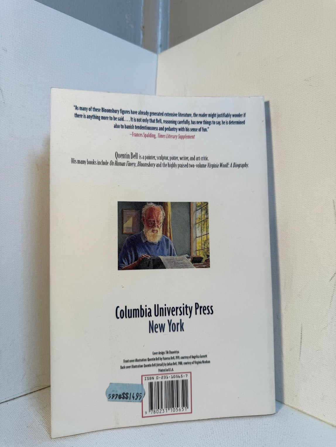 Bloomsbury Recalled by Quentin Bell