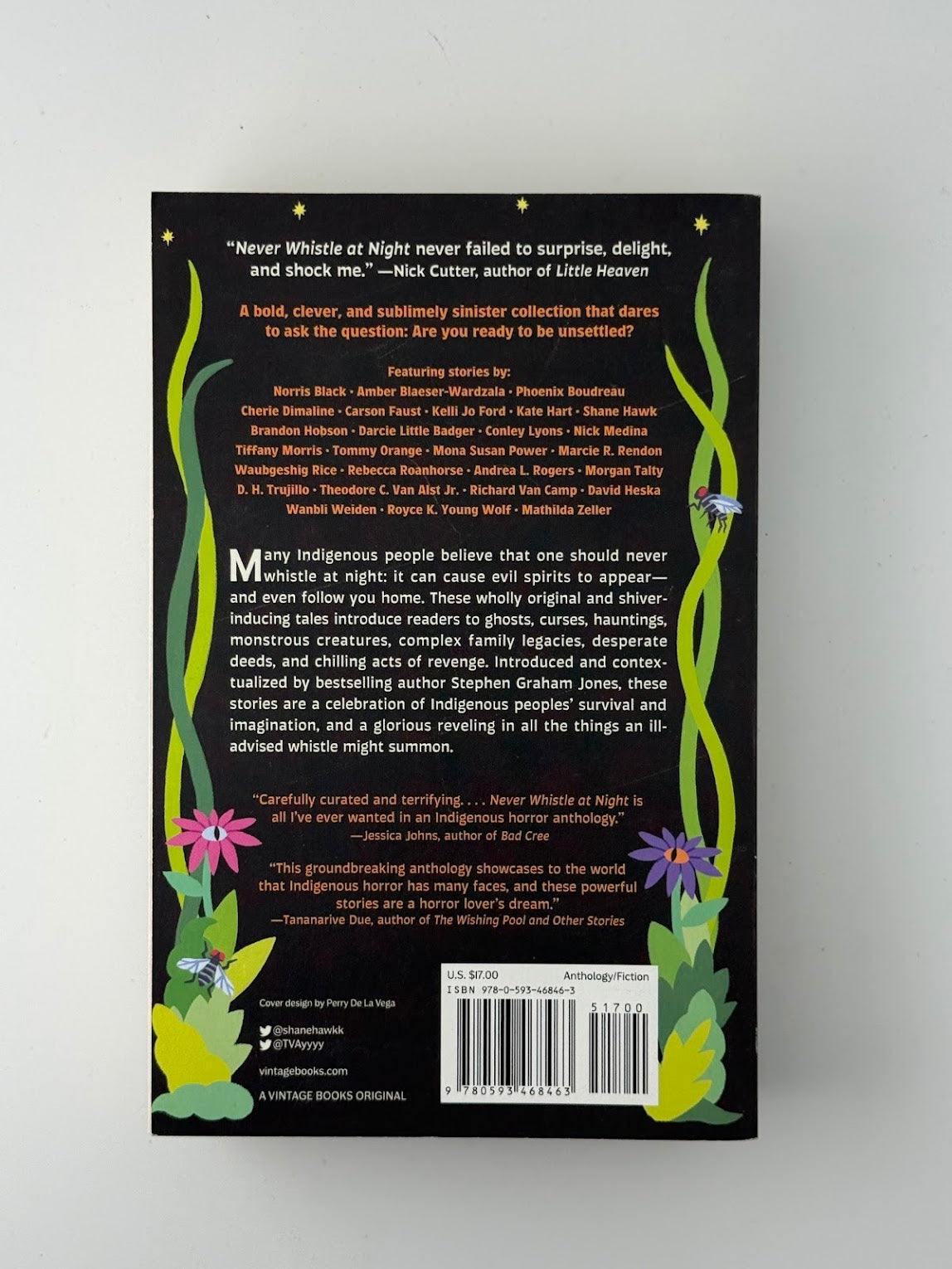 Never Whistle At Night - An Indigenous Dark Fiction Anthology