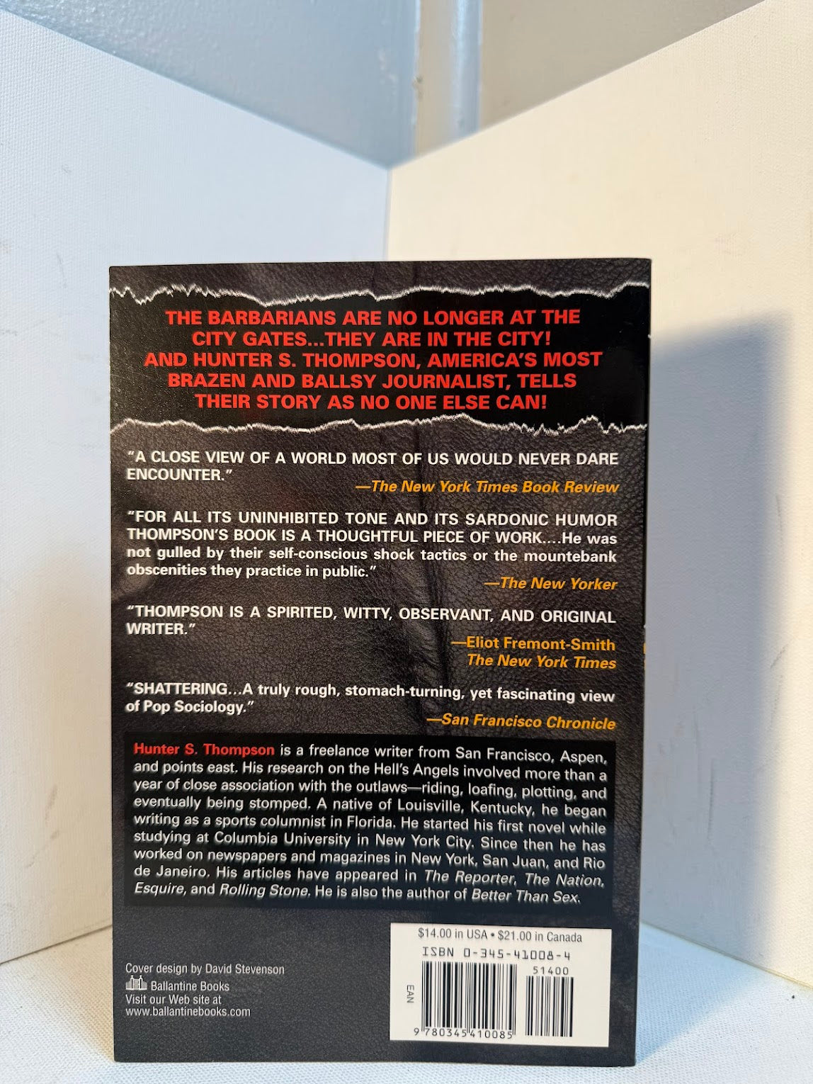 Hell's Angels by Hunter S. Thompson