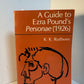 A Guide to Ezra Pound's Personae by K.K. Ruthven
