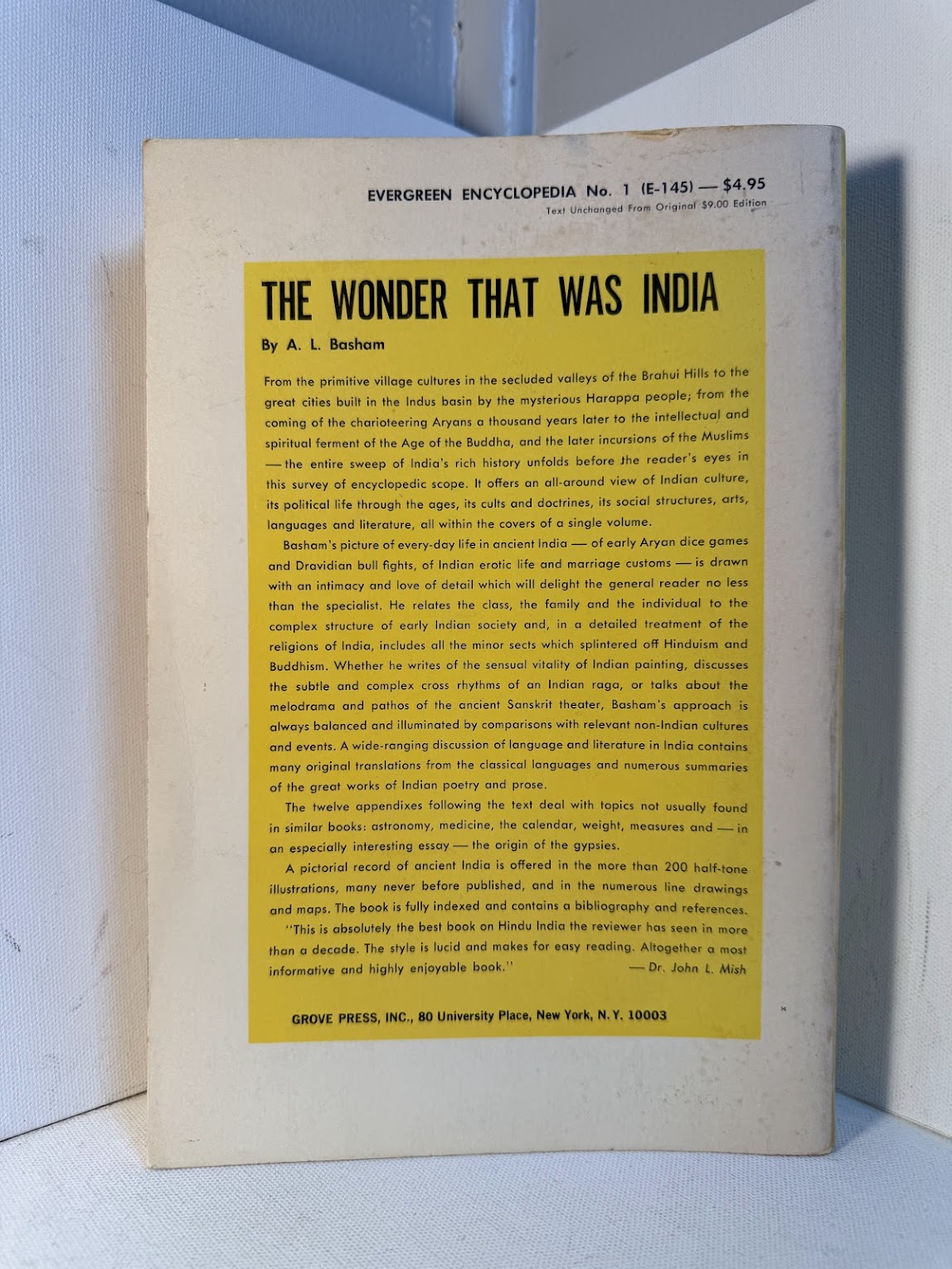 The Wonder That Was India by A.L. Basham