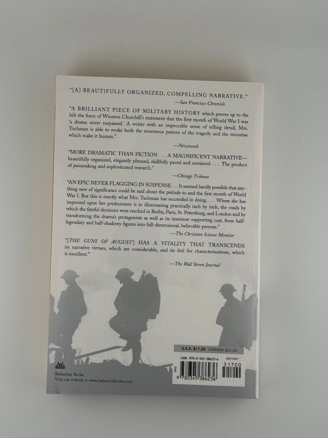 The Guns of August by Barbara Tuchman