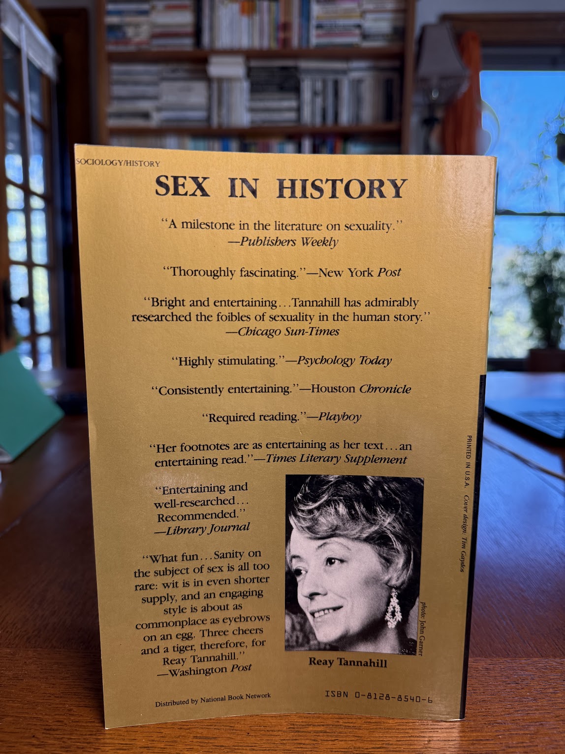 Sex in History by Reay Tannahill