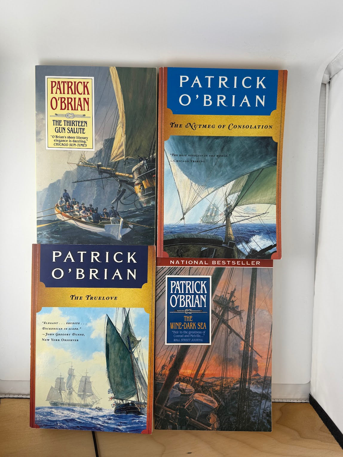 Books 1-20 of Patrick O'Brian Master and Commander Series