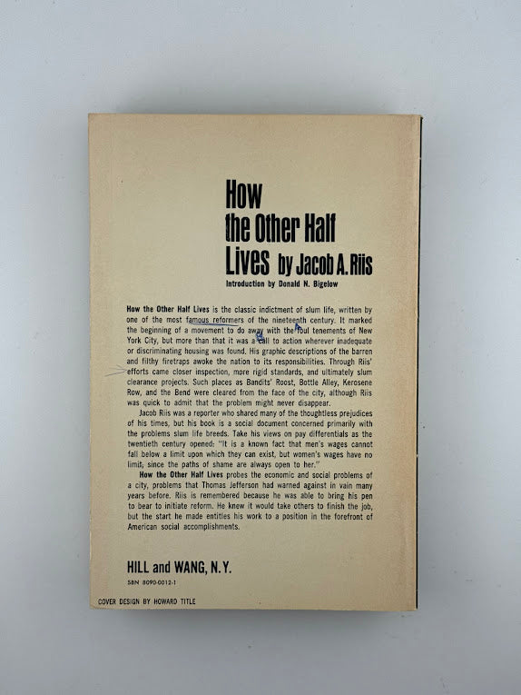 How the Other Half Lives by Jacob A. Riis