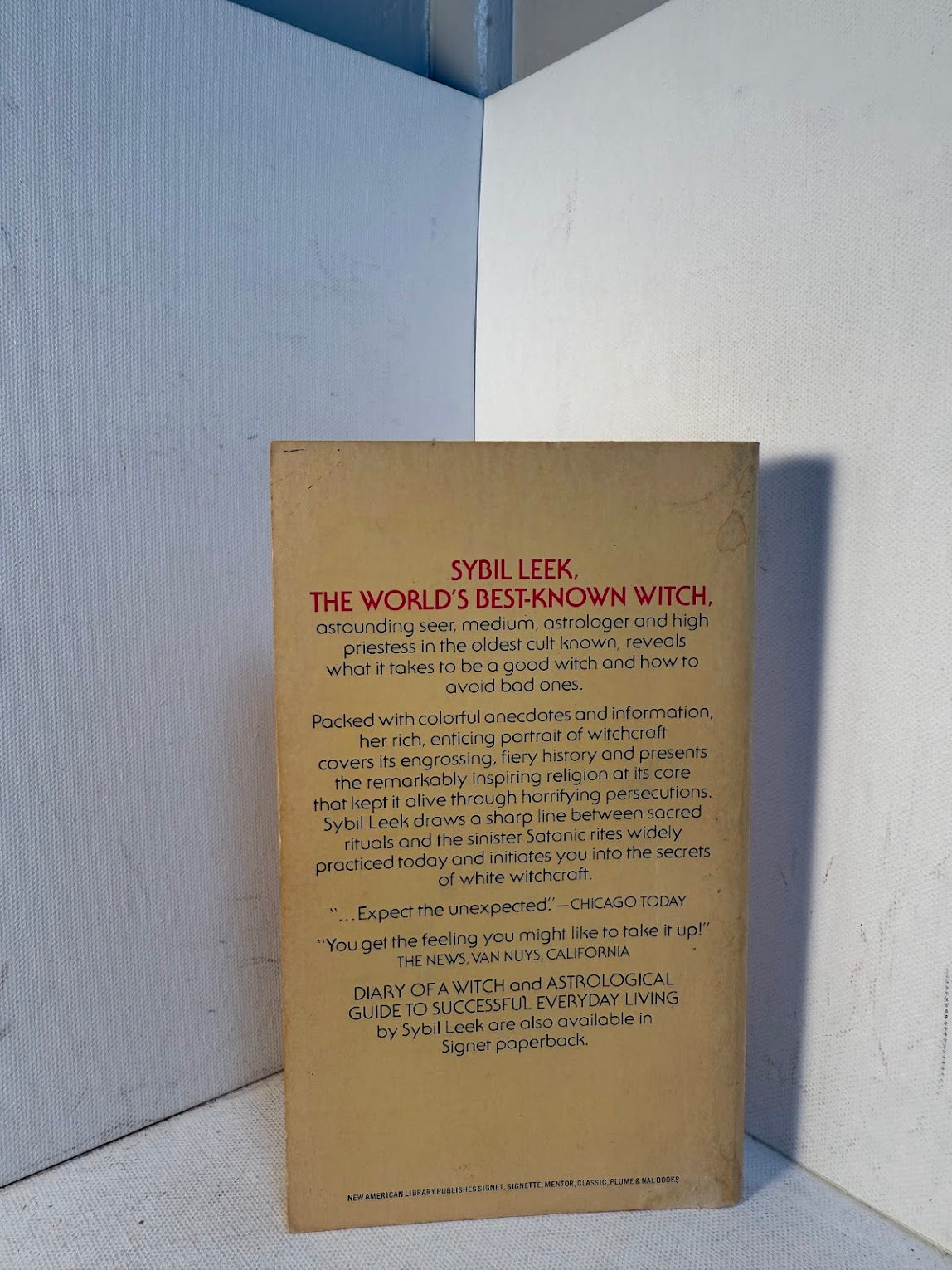 The Complete Art of Witchcraft by Sybil Leek