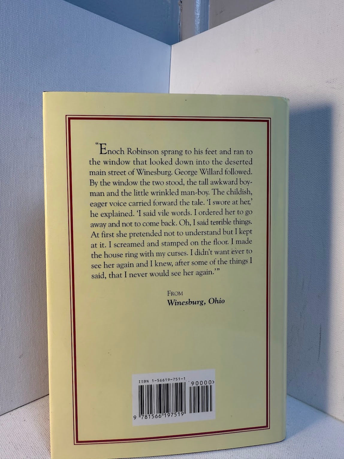 Winesburg, Ohio by Sherwood Anderson