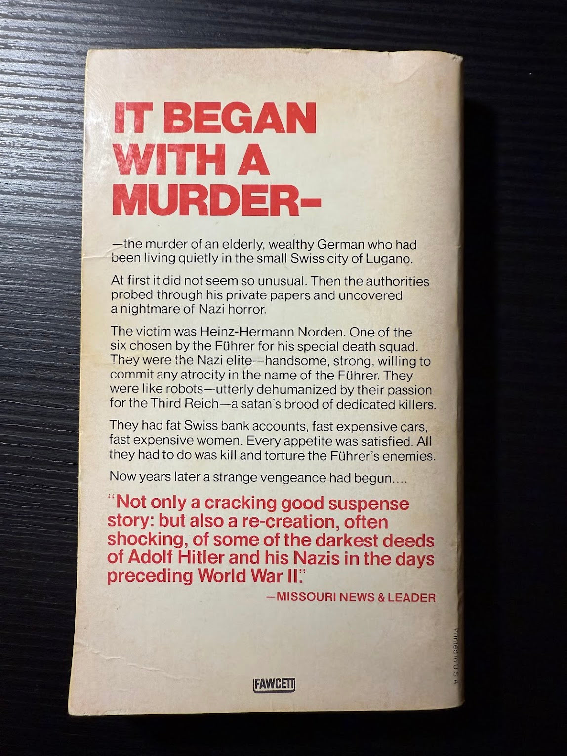 The Nights of the Long Knives by Hans Hellmut Kirst