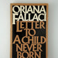 Letter to a Child Never Born by Oriana Fallaci