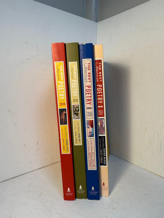 The Best American Poetry (4 years)