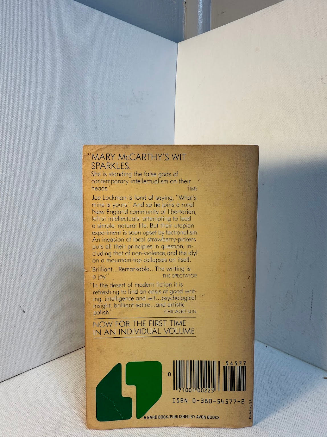 The Oasis by Mary McCarthy