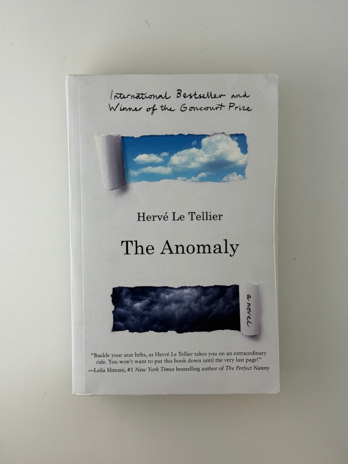 The Anomaly by Herve Le Tellier