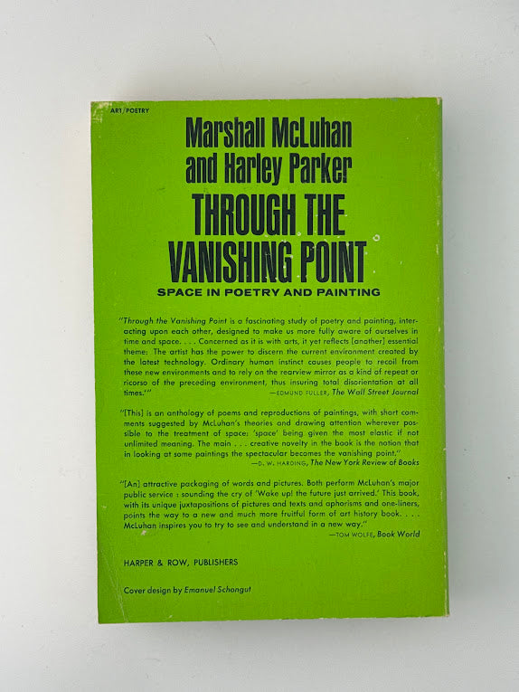 Through the Vanishing Point by Marshall McLuhan and Harley Parker