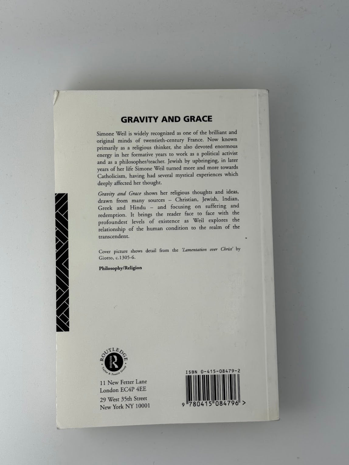 Gravity & Grace by Simone Weil