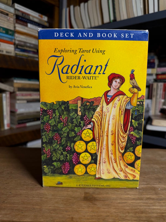 Exploring Tarot Usin Radiant Rider-Waite (Deck and Book Set) by Avia Venefica