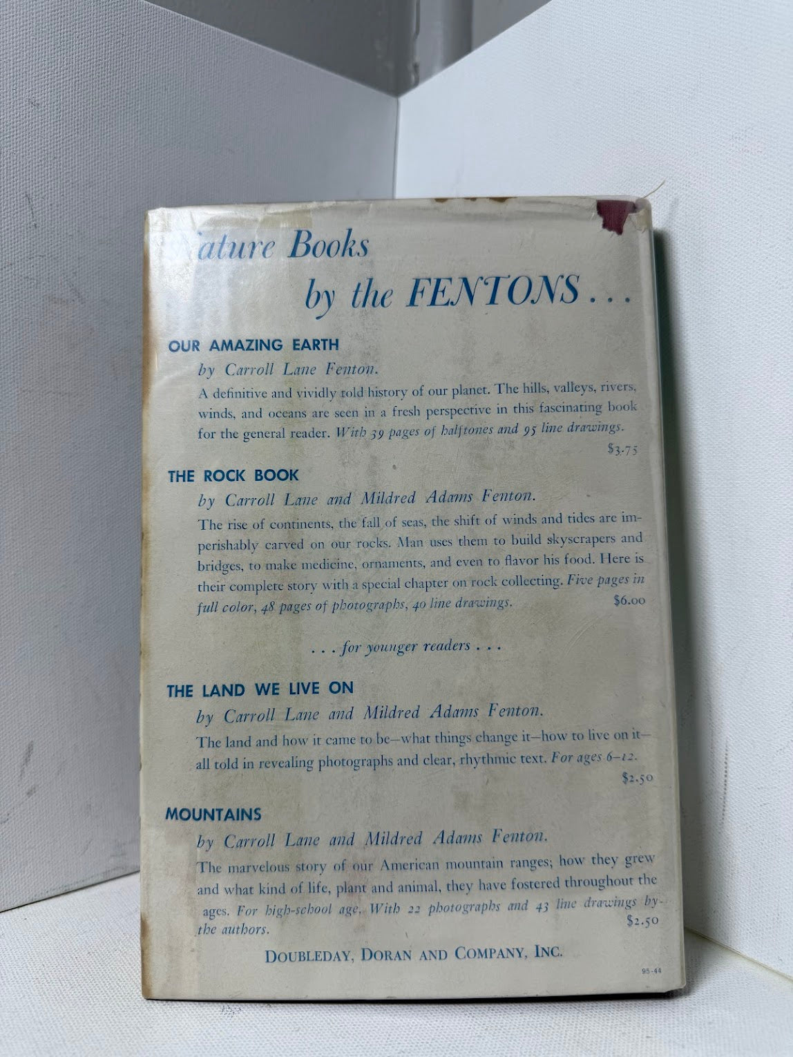 The Story of The Great Geologists by Carroll Lane Fenton and Mildred Adams Fenton