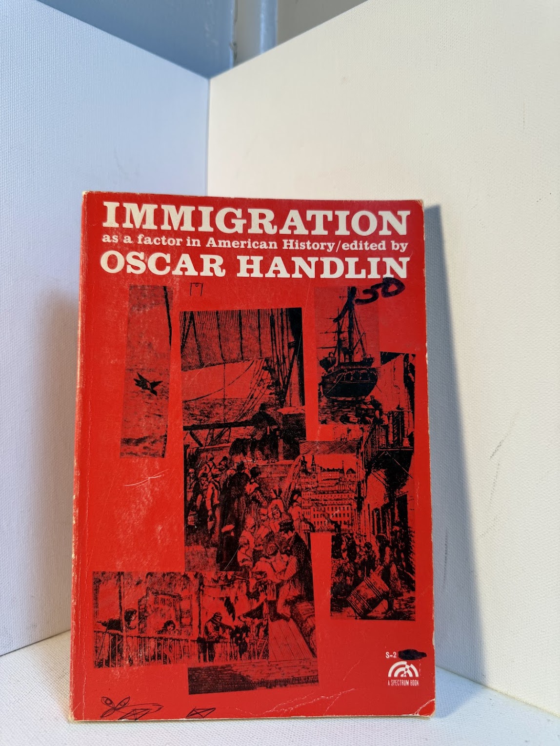Immigration as a Factor in American History edited by Oscar Handlin