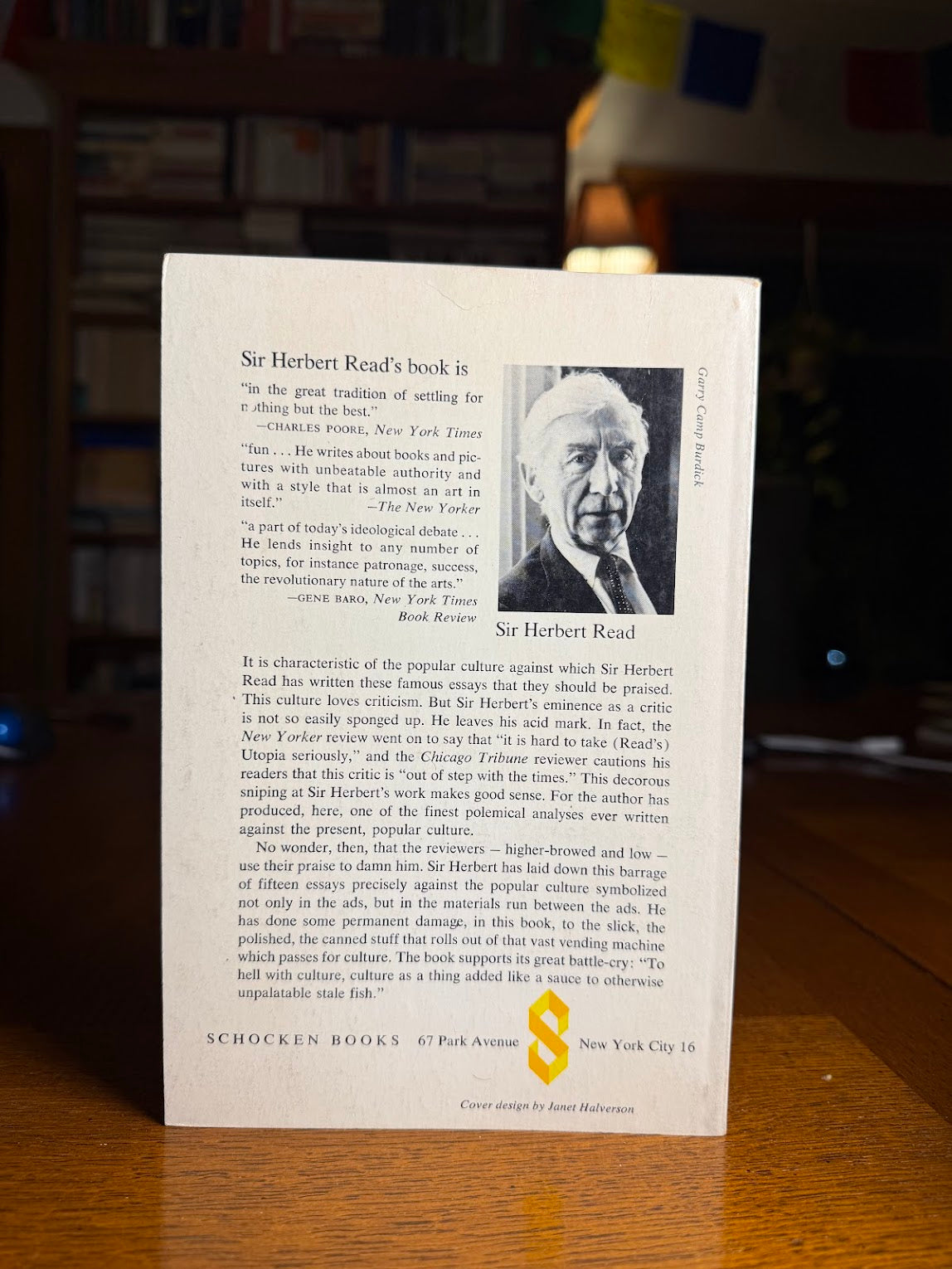 To Hell With Culture by Herbert Read