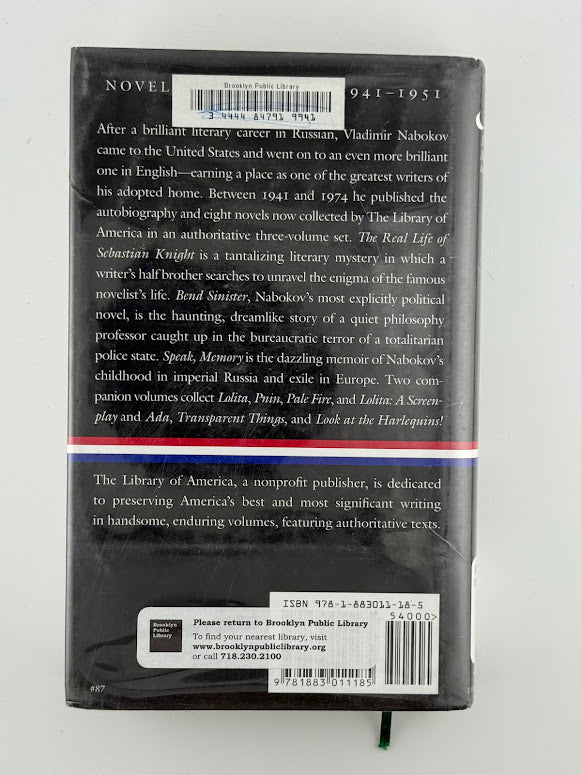 Nabokov - Novels and Memoirs 1941-1951