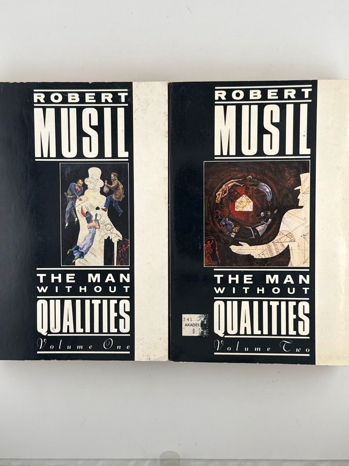 The Man Without Qualities Volume One and Two by Robert Musil