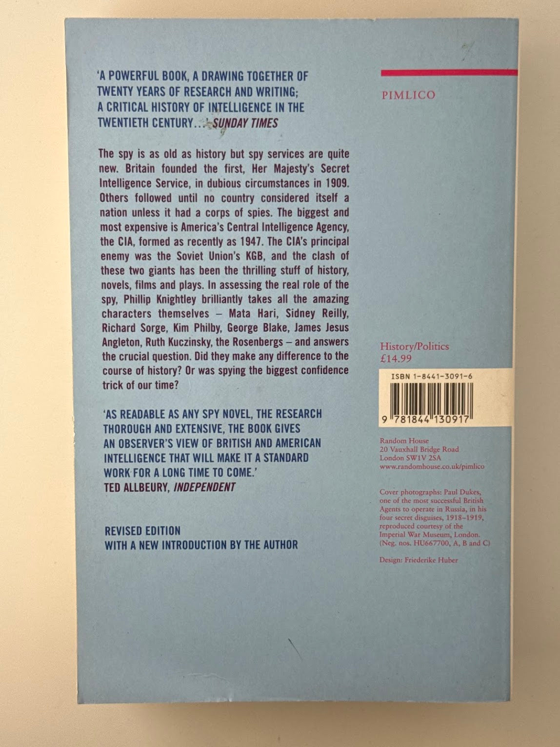 (Inscribed) The Second Oldest Profession by Phillip Knightley