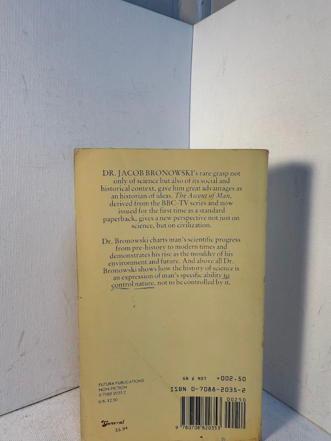 The Ascent of Man by J. Bronowski