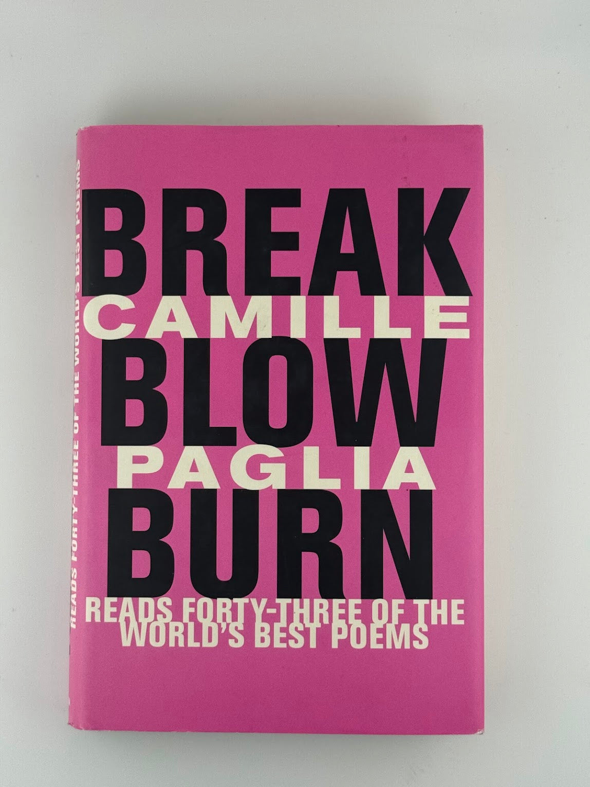 Break Blow Burn by Camille Paglia