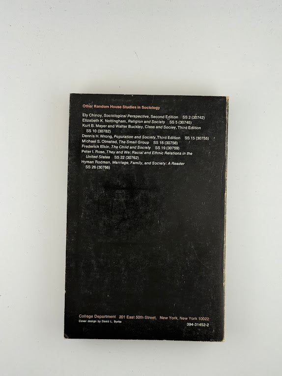 Bureaucracy in Modern Society by Peter M. Blau and Marshall W. Meyer