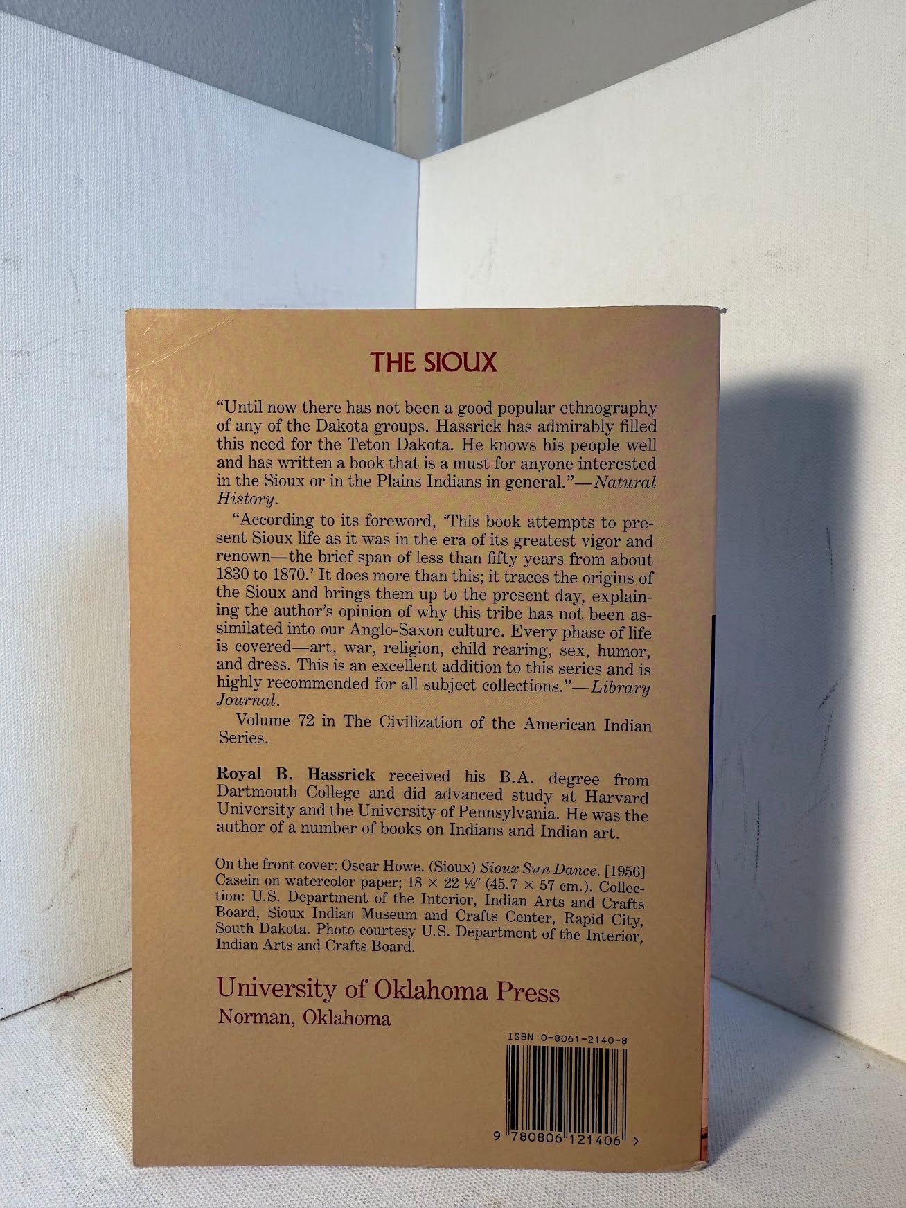 The Sioux by Royal B. Hassrick