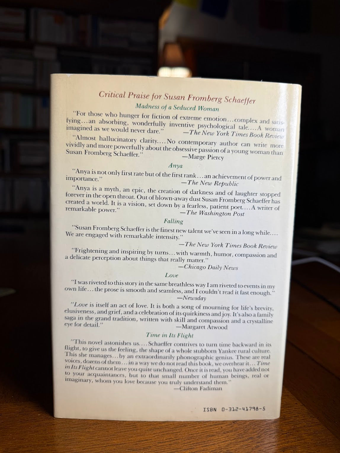 The Injured Party by Susan Fromberg Schaeffer