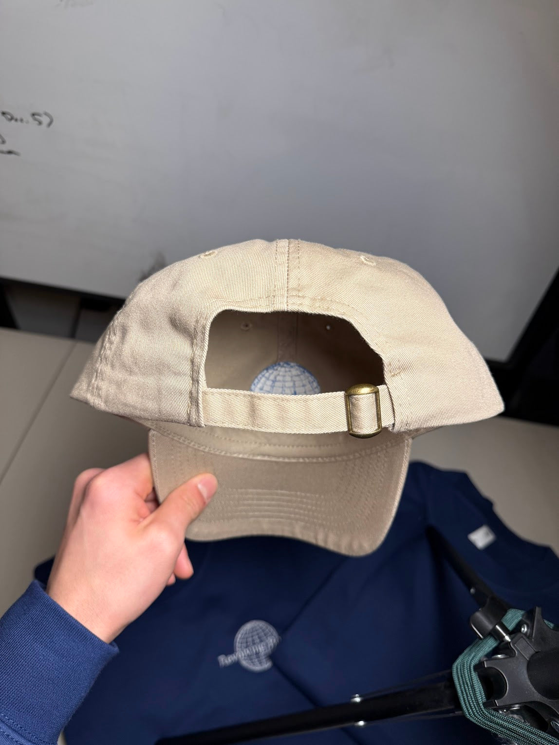 Embroidered Globe Hat