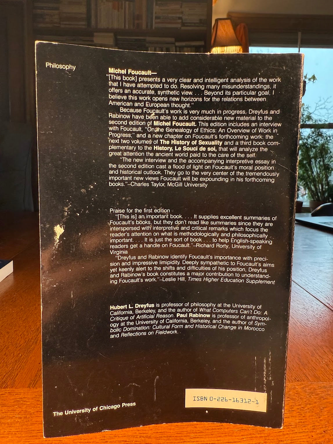 Michel Foucault - Beyond Structuralism and Hermeneutics by Hubert Dreyfus and Paul Rabinow