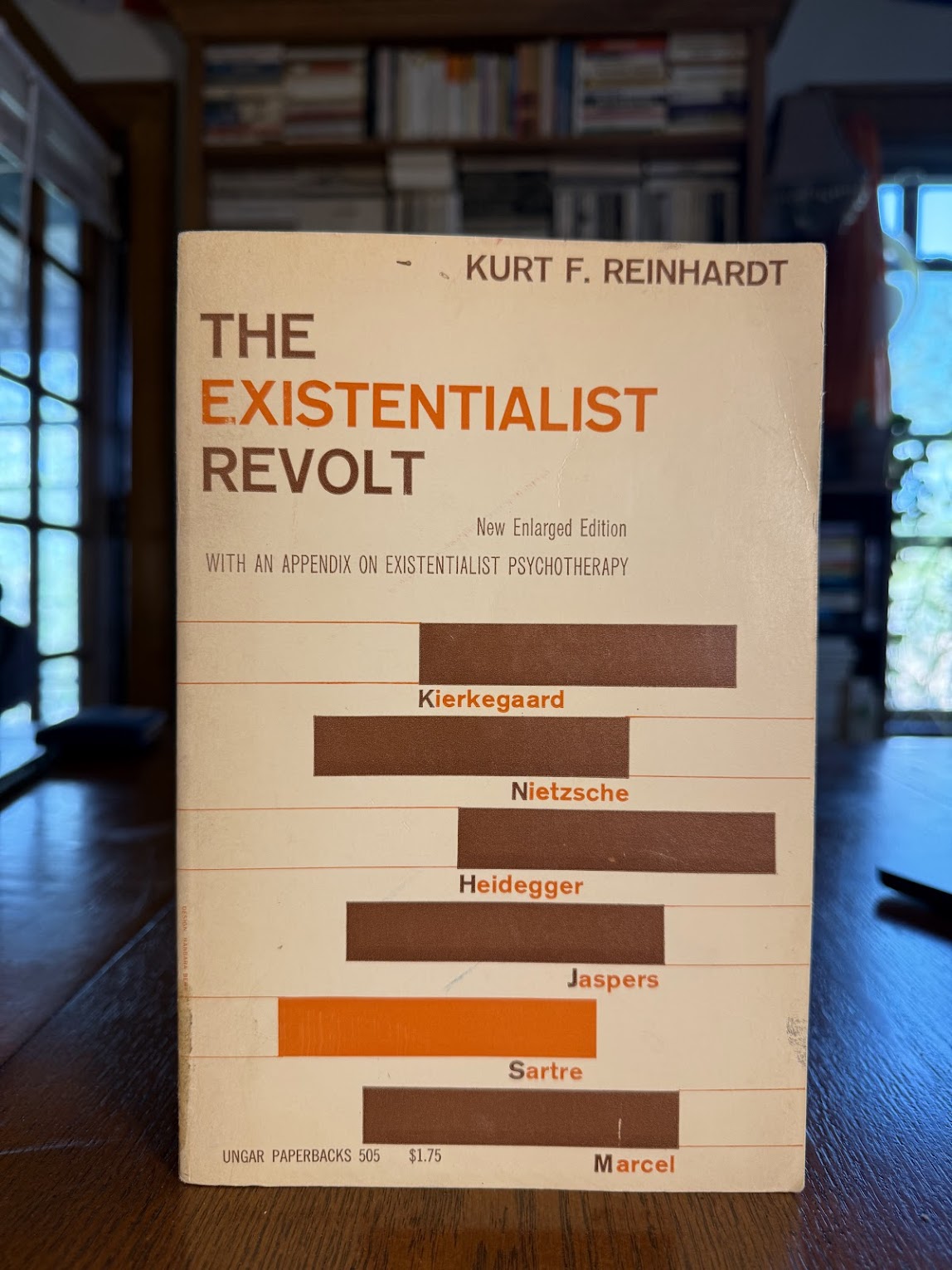 The Existentialist Revolt by Kurt Reinhardt