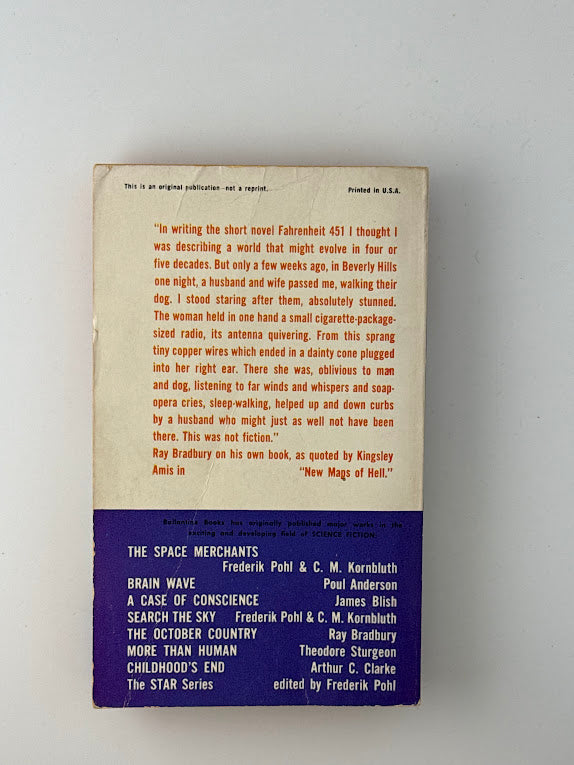 Fahrenheit 451 by Ray Bradbury