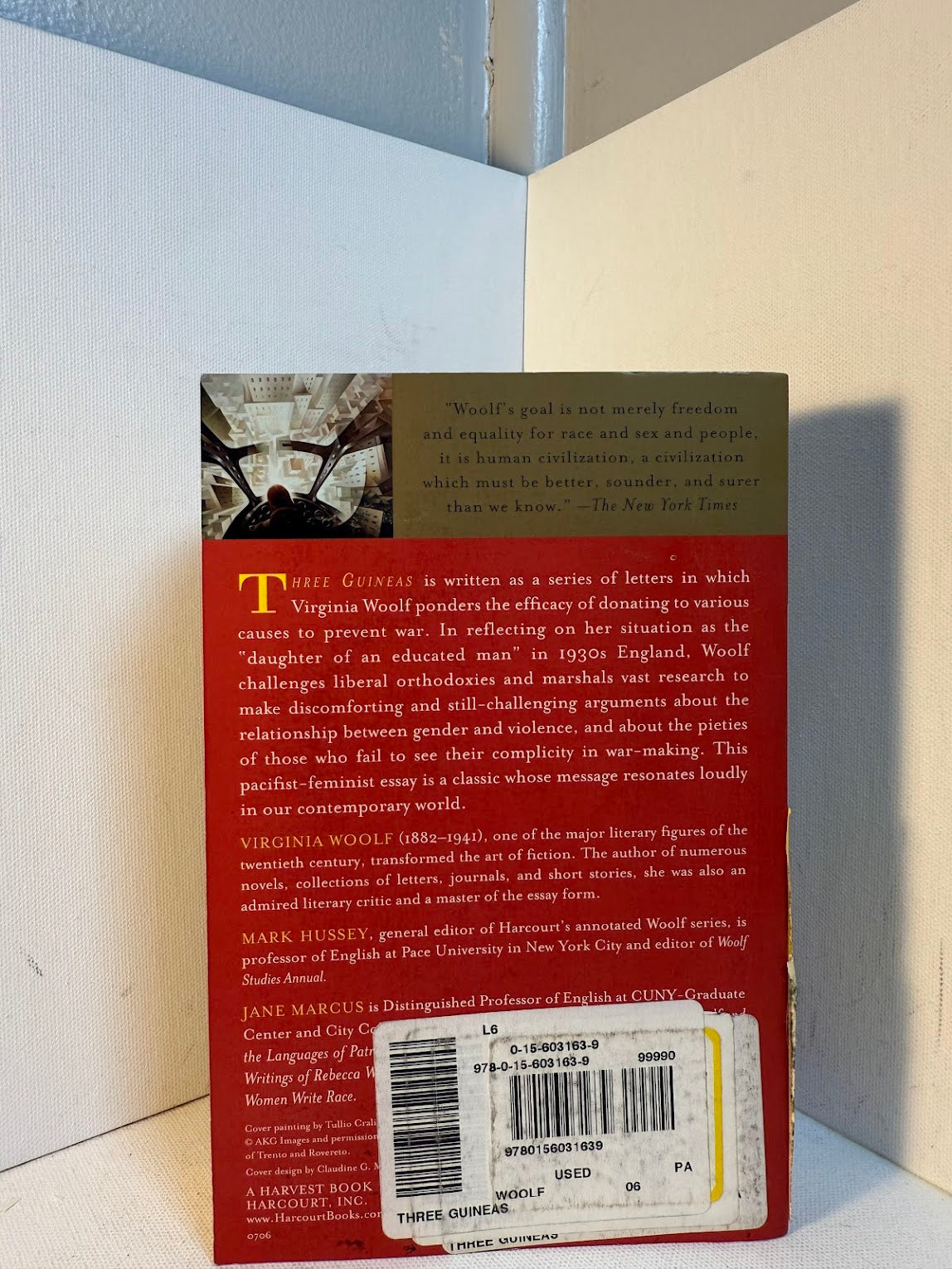 Three Guineas by Virginia Woolf