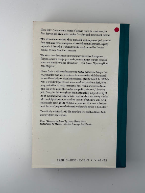 Letters of a Woman Homesteader by Elinore Pruitt Stewart