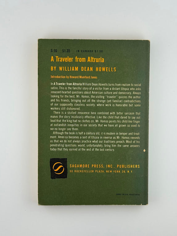 A Traveler from Altruria by William Dean Howells