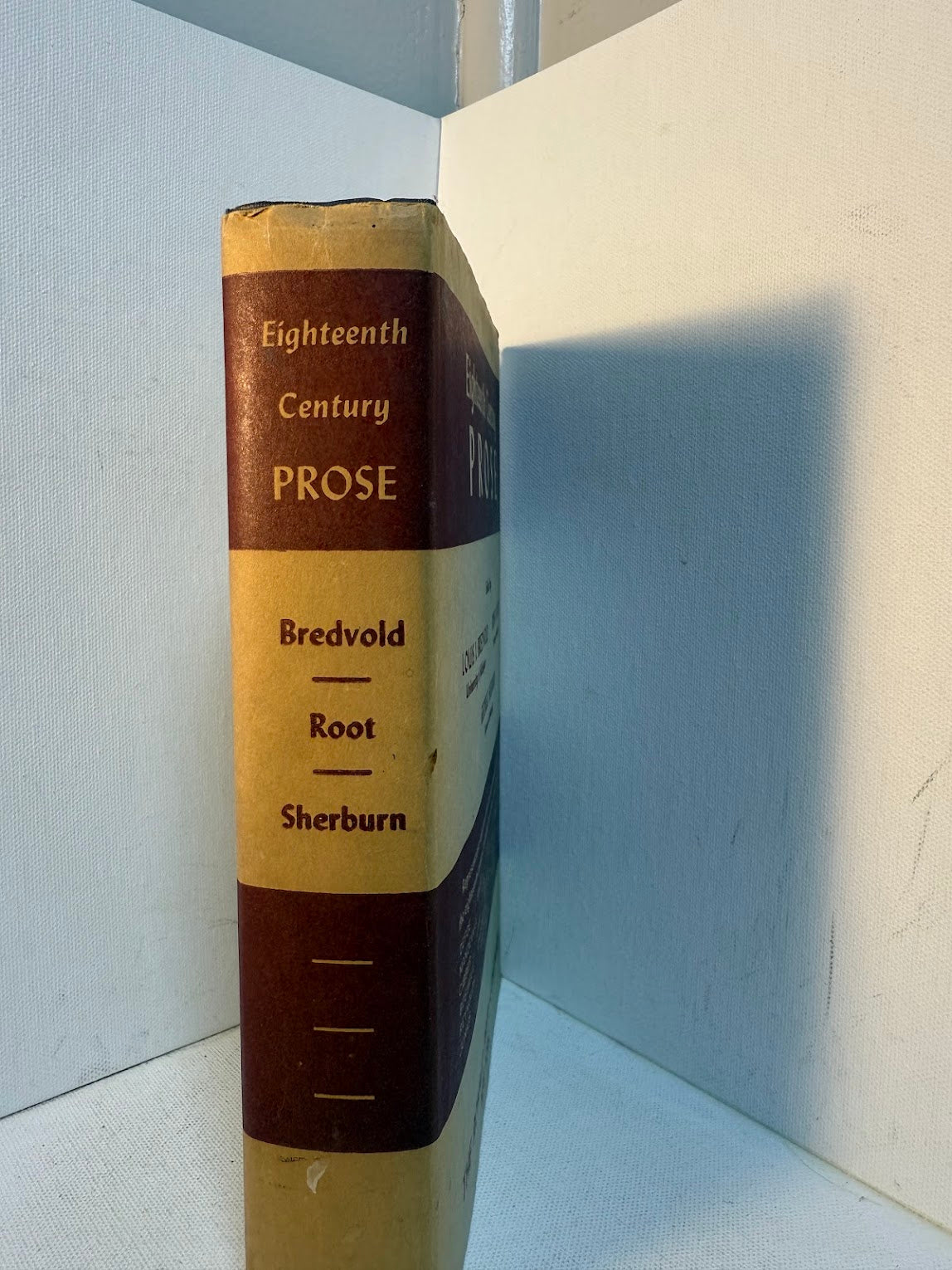 Eighteenth Century Prose edited by Bredvold, Root, Sherburn