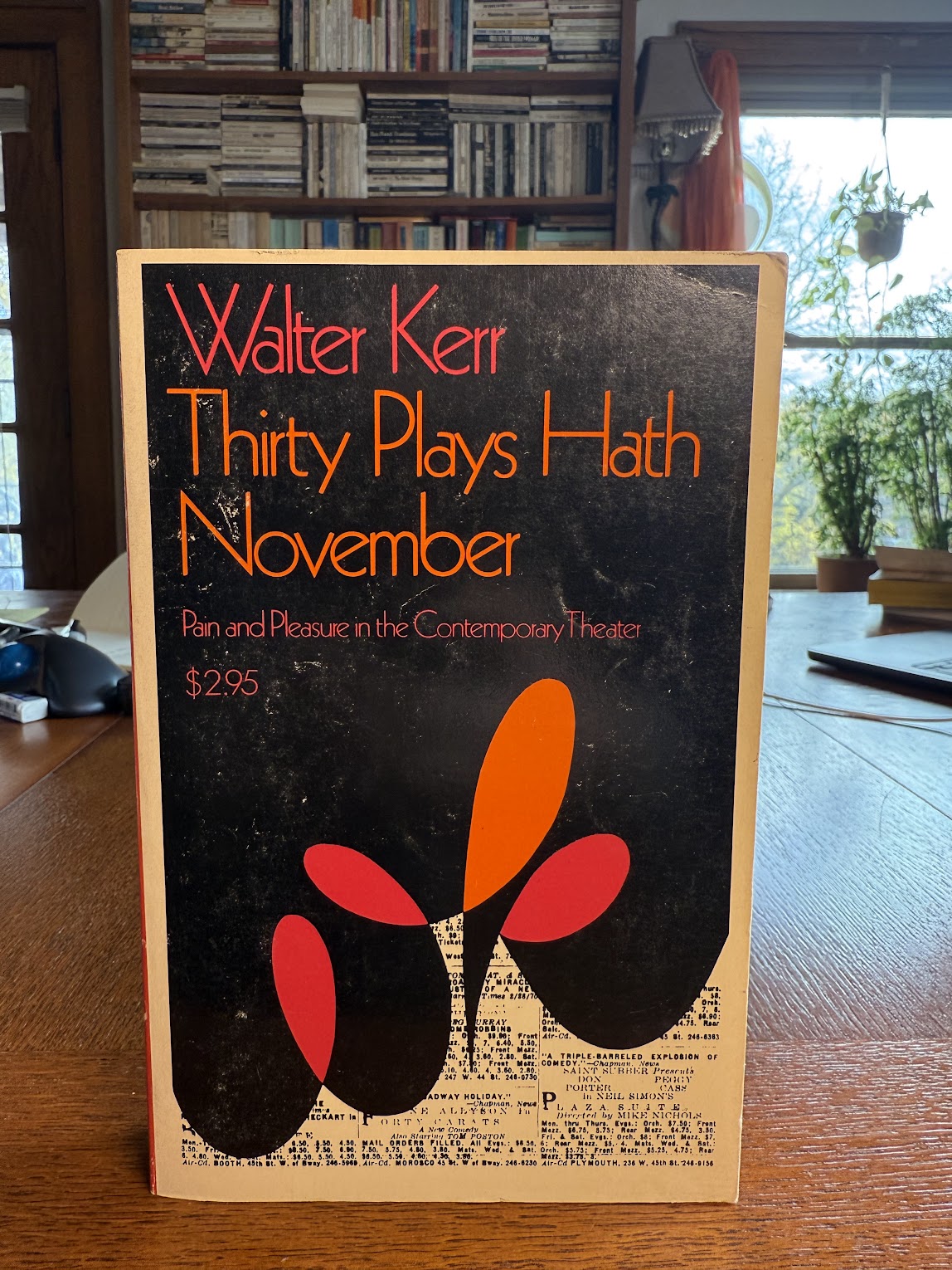 Thirty Plays Hath November by Walter Kerr