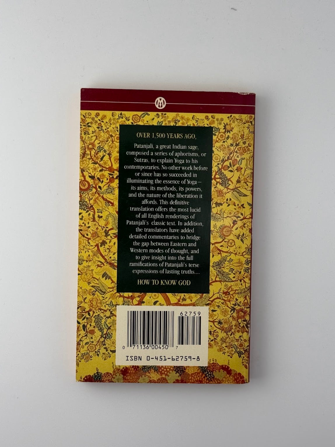 How to Know God - The Yoga Aphorisms of Patanjali