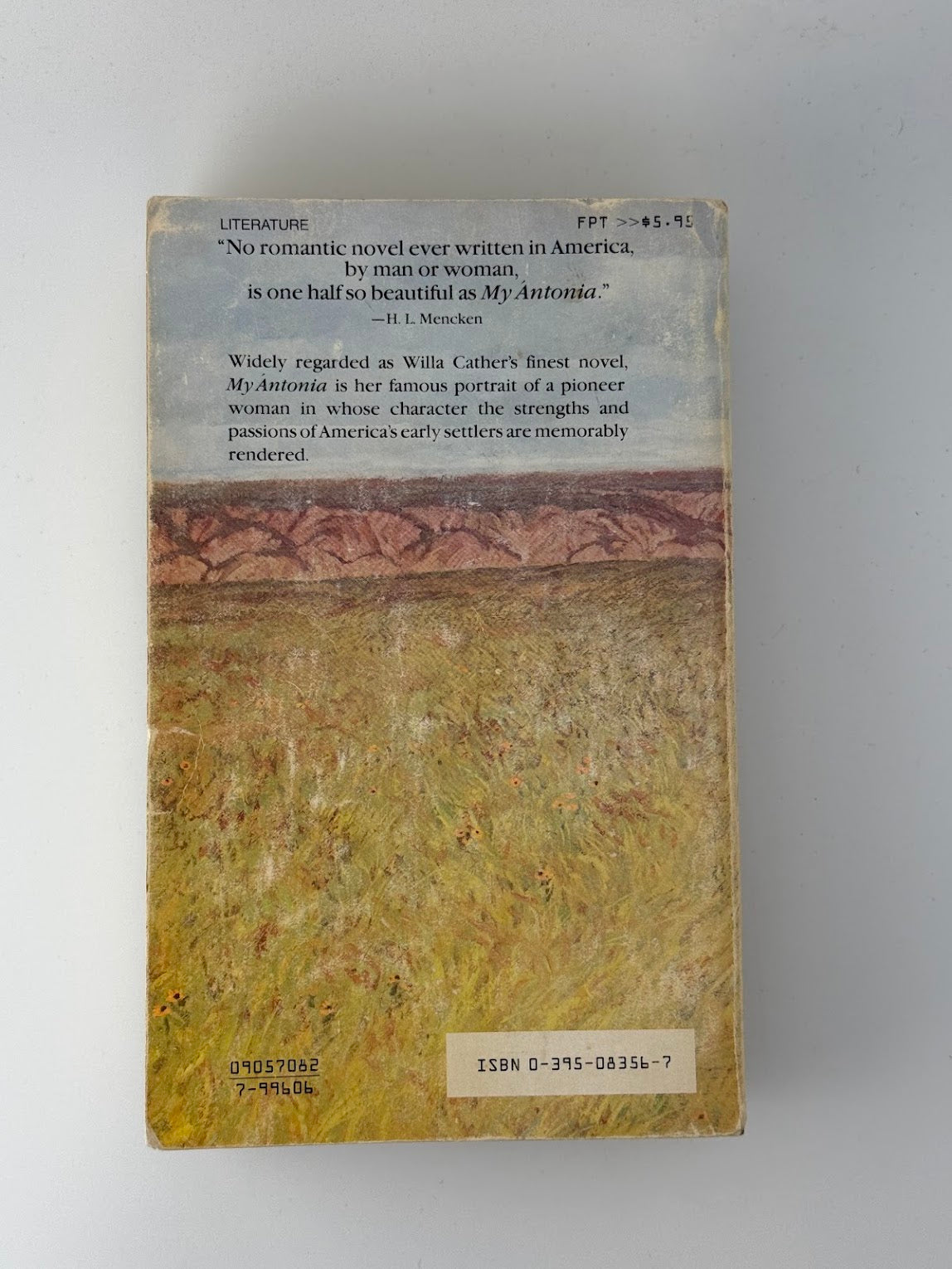 My Antonia by Willa Cather
