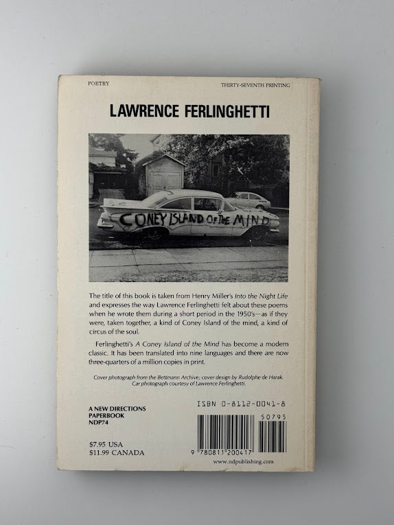A Coney Island of the Mind by Lawrence Ferlinghetti