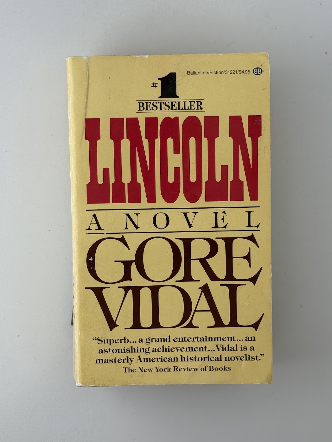 Lincoln by Gore Vidal
