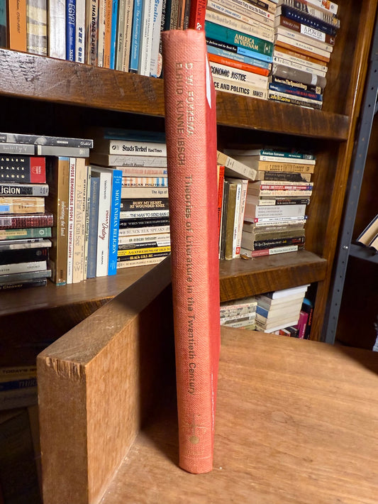 Theories of Literature in the Twentieth Century