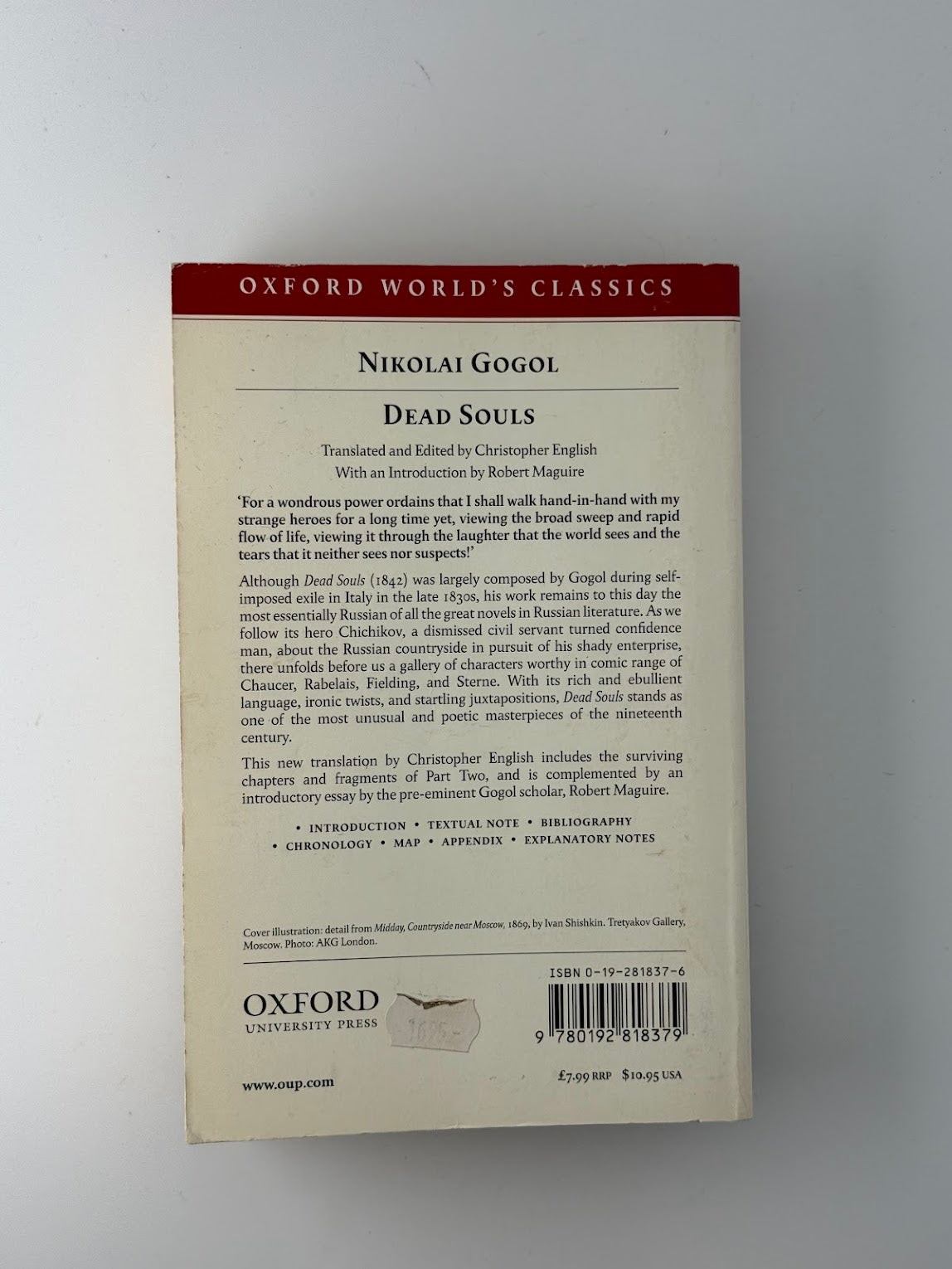 Dead Souls by Nikolai Gogol