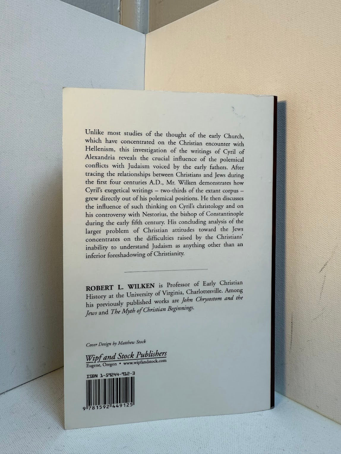 Judaism and the Early Christian Mind by Robert L. Wilken