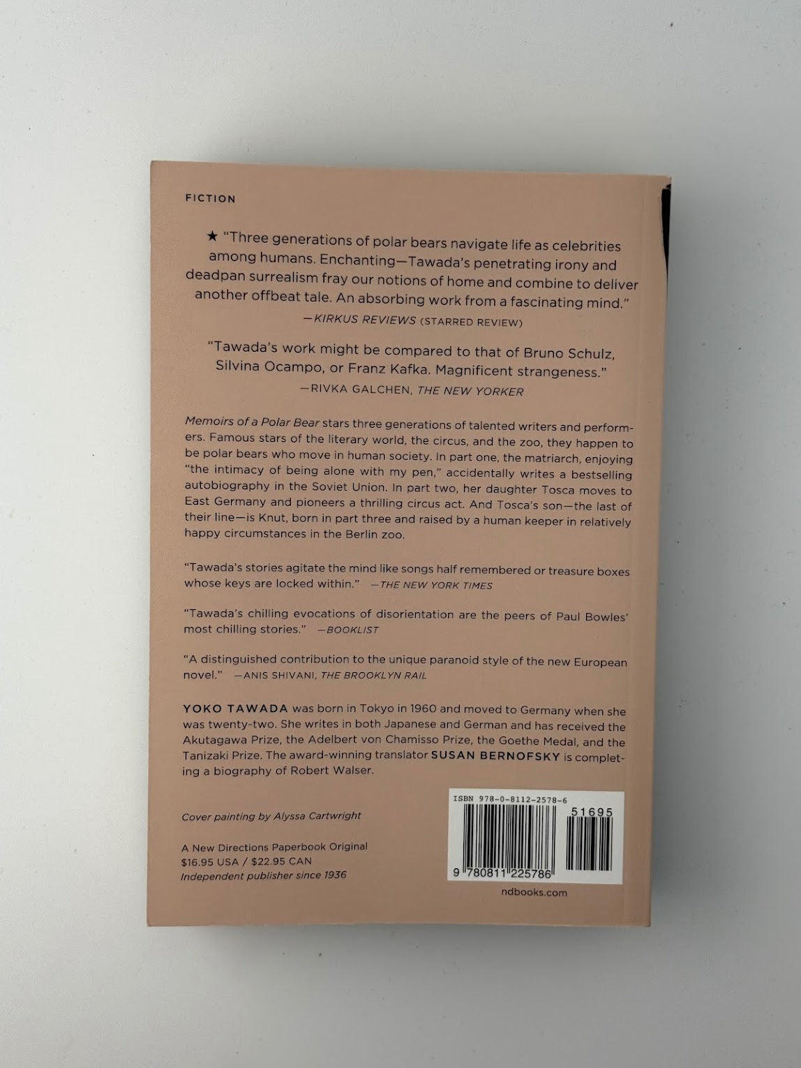 Memoirs of a Polar Bear by Yoko Tawada