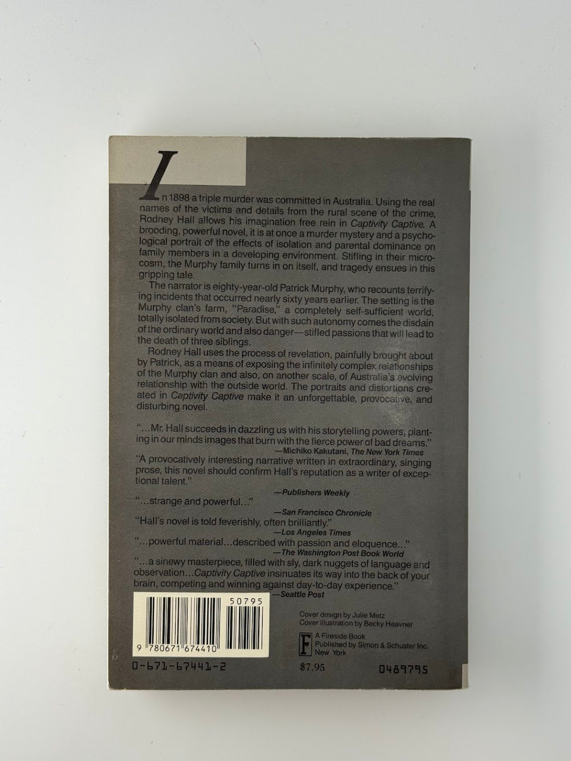 Captivity Captive by Rodney Hall