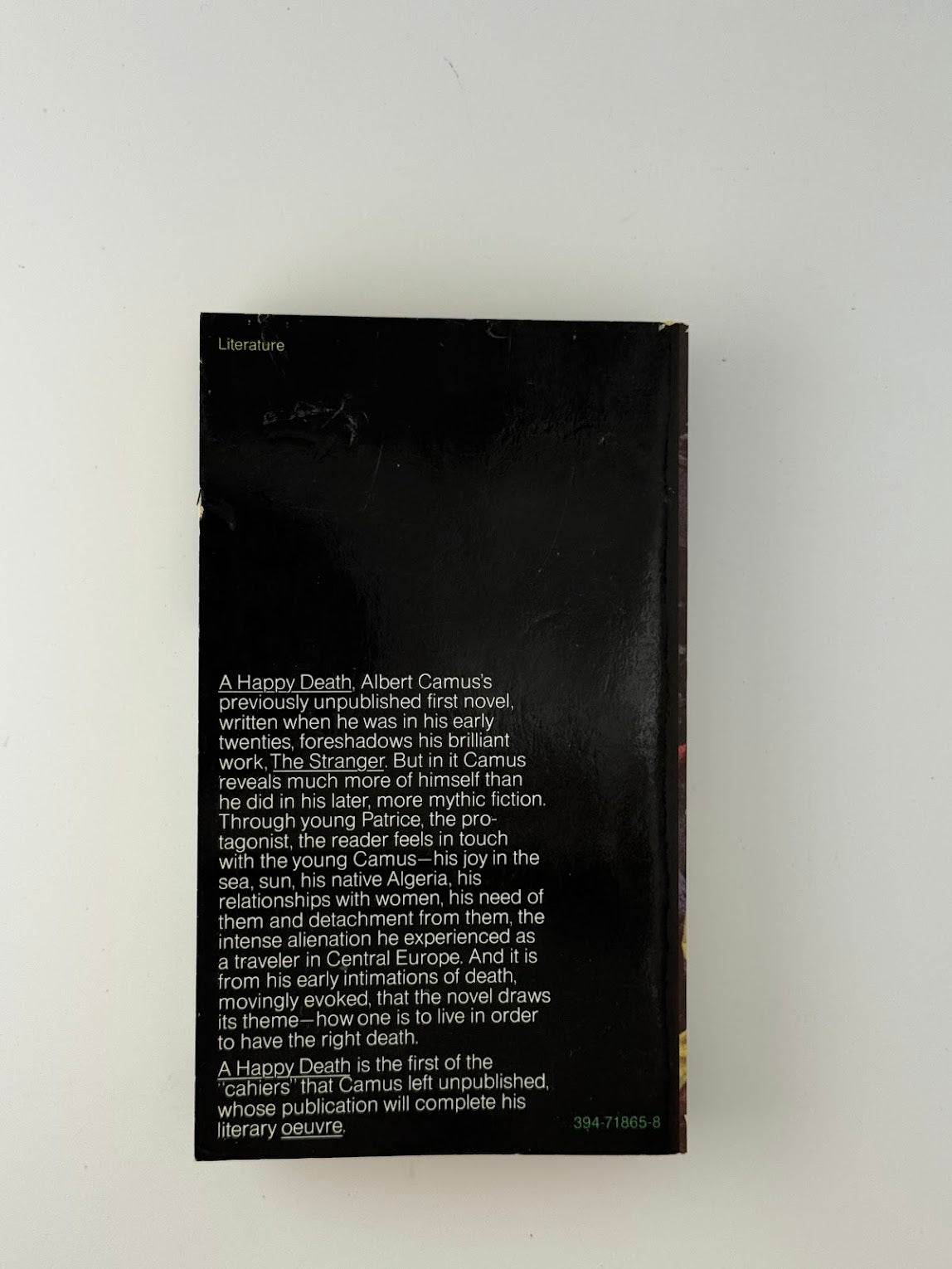 A Happy Death by Albert Camus